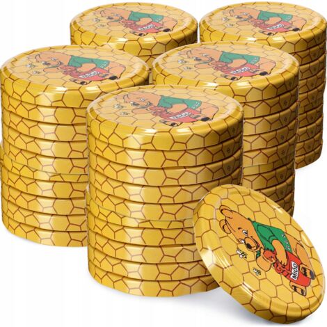 KADAX 50x Jar Caps Fi 66 Caps pour bocaux couvercles conserves (1/5)