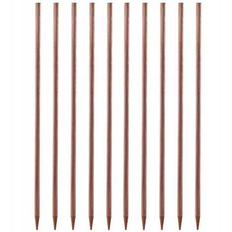 Kadax – Tuteur en bois imprégné pour plantes grimpantes – Résistant aux intempéries – 28 mm x 120 cm – Protection contre insectes et UV