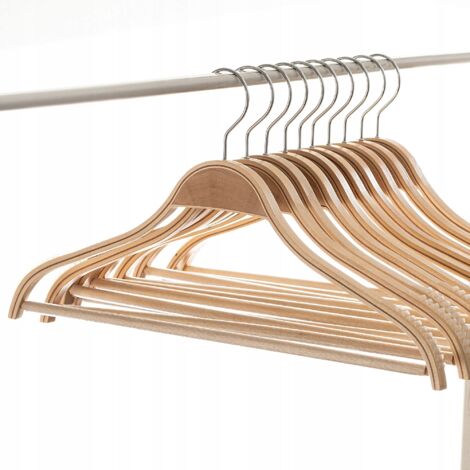 KADAX Cintres en bois laminé paquet de 6 (1/5)