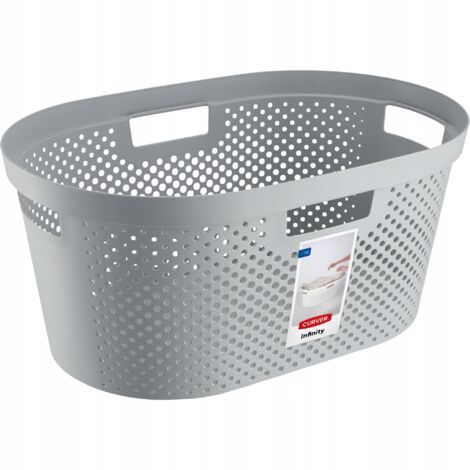 CURVER y style Panier à linge Gris