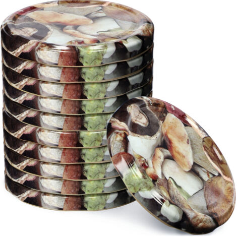 KADAX 10x Jar Caps Fi 66 Caps pour bocaux couvercles conserves (1/5)