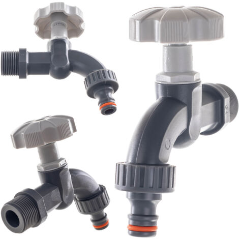 Kit De Connexion Universel Pour Tonneau De Pluie – Raccord Trop-plein 32/25 Mm, Noir