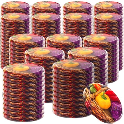 KADAX Jar Caps Lids Fi82 Jar Caps Cap Conserves 200x (1/5)