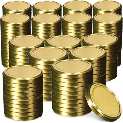 KADAX 200x Jar Caps Fi 82 Caps pour bocaux couvercles conserves (1/5)