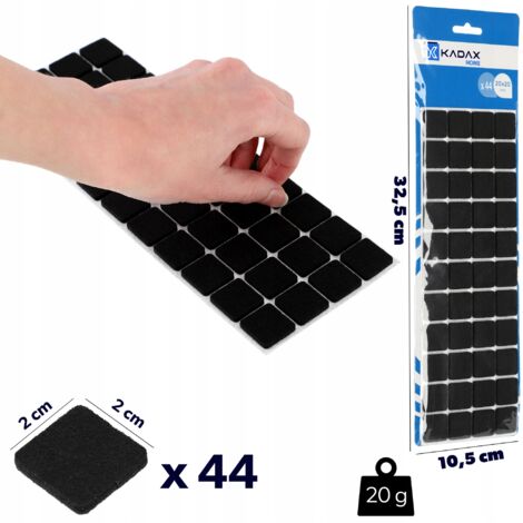 Bandes De Feutre Autocollantes – Pour Chaises, Meubles, Sol – Réduit Le Bruit Et Protège Les Sols – 4 Mètres