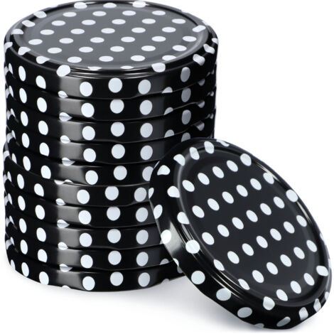 KADAX 10x Jar Caps Fi 66 Caps pour bocaux couvercles conserves (1/5)