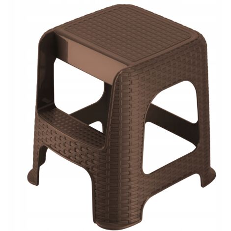 KADAX Tabouret Tabouret de Cuisine Échelle Solide Antidérapant avec Marche 160kg (1/5)