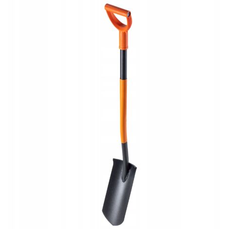 KADAX Bêche de drainage pour vergers, longue, étroite, pointue, durcie (1/5)