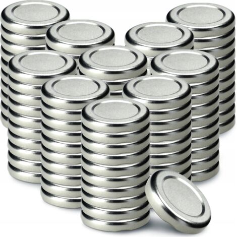 KADAX 100x bouchons pour bocaux, bouteilles Fi 43 couvercles, capsules de bouteilles (1/5)