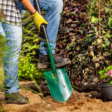 Pelle De Jardin Pour Femme - Manche Ergonomique, Poignée En D - Métal Et Plastique - Outil Léger Pour Travaux Légers