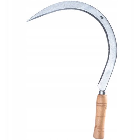 KADAX Lame faucille pour couper les mauvaises herbes 45 cm