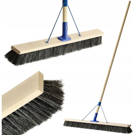KADAX Brosse Balai Pour Balayage Balayeuse Stick Street Brush 100cm + Manche (1/5)