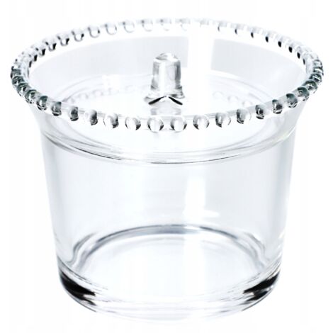 KADAX Sucrier Sucrier avec Couvercle, Récipient à Sucre en Verre, élégant (1/4)