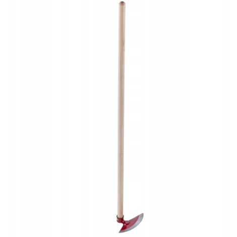 KADAX Houe Forgée 18cm Manche en Bois de Jardin 123cm pour Creuser Sharp (1/5)