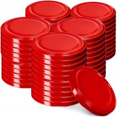 KADAX 50x Jar Caps Fi 82 Caps pour bocaux couvercles conserves (1/5)