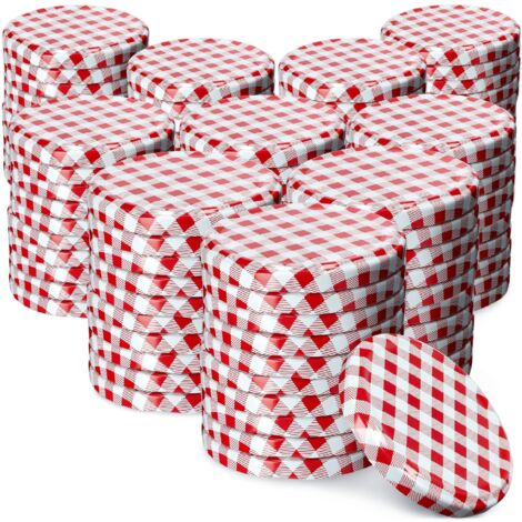 KADAX 100x Jar Caps Fi 82 Caps pour bocaux couvercles conserves (1/5)
