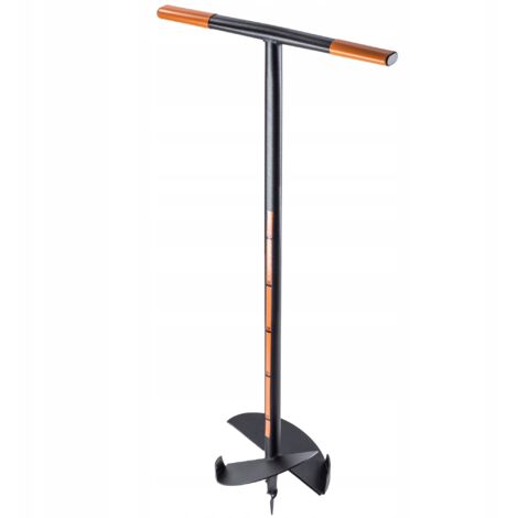 KADAX Foret hélicoïdal pour jardin, foret à bulbe, foret à oignon, foret à poteau, foret à oignon, foret de poteau (250 mm) (1/5)