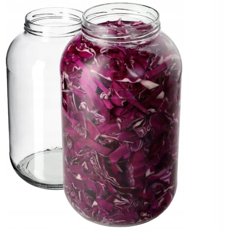 KADAX Lot De 8 Bocaux De Conservation Pour Couvercles à Visser 720