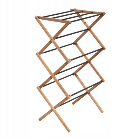 Séchoir à Linge Extensible KADAX - 257 X 60 X 99 Cm, Pliable - Grande Surface De Séchage Avec Supports à Chaussettes - 8