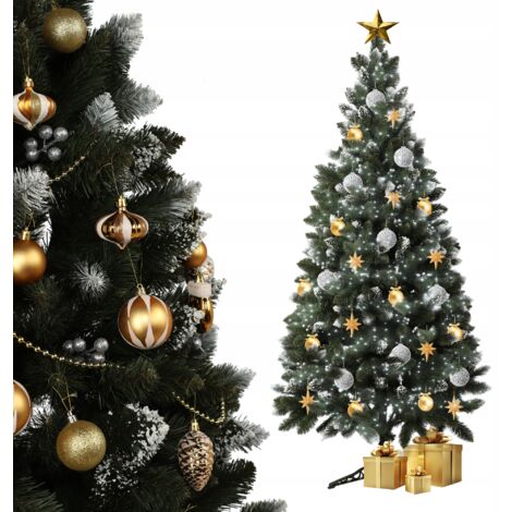 KADAX Sapin de Noël Artificiel Pin Diamant 180 cm Magnifique (1/5)