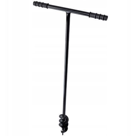 KADAX Tarière Manuelle avec Poignée en Métal, Outil de Jardinage à Main pour Creuser des Trous, Planter des Arbres et Installer des Clôtures (80 mm) (1/5)