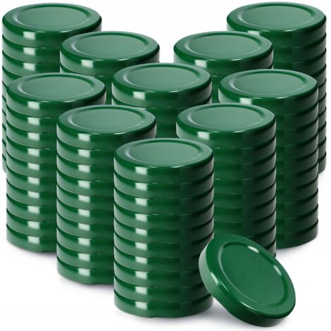 KADAX 100x couvercles Fi 53 pour bocaux, bouteilles, bouchons pour bocaux (1/5)