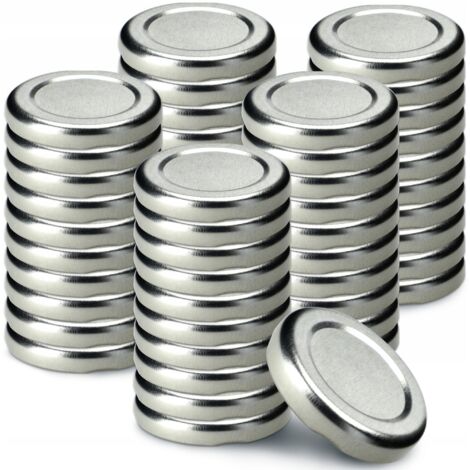 KADAX 50x bouchons pour bocaux, bouteilles Fi 43 couvercles, capsules de bouteilles (1/5)