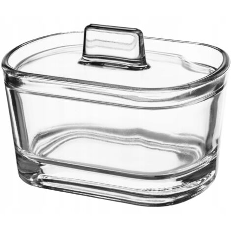 KADAX Sucrier Sucrier avec Couvercle, Récipient à Sucre en Verre, élégant (1/3)