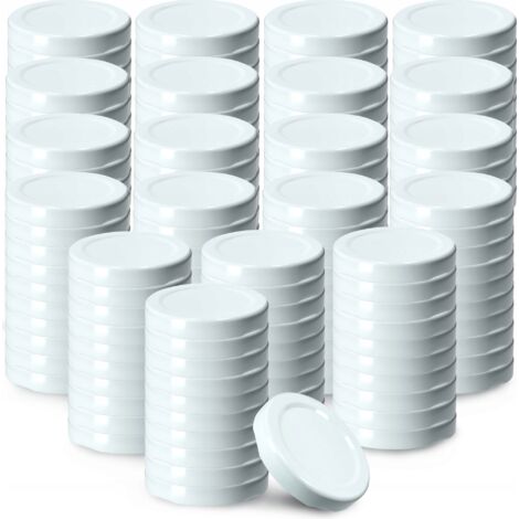 KADAX 200x couvercles Fi 53 pour bocaux, bouteilles, bouchons pour bocaux (1/5)