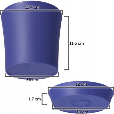 Housse De Protection Hiver Pour Pots De Fleurs - Tissu Oxford Avec Fermeture Éclair - 45x50 Cm - Anti-Gel Et Vent - 8