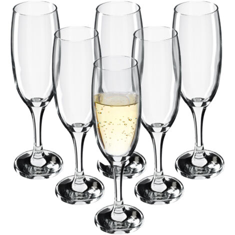 KADAX Verres à Champagne 220ml Ensemble de Verres, lot de 6 pièces (1/5)