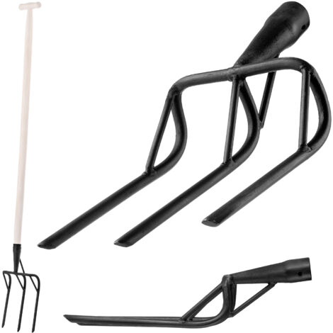 FONDOTIN De Jardin Robustes Acier Forgé Avec Manche Houe à