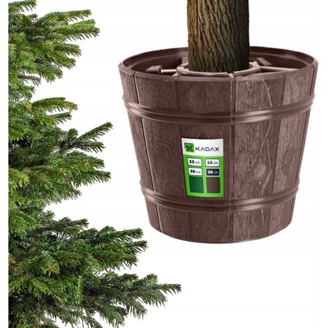KADAX Grand support de sapin de Noël pour un véritable sapin de Noël en pot de fleurs 2,8 m (1/5)