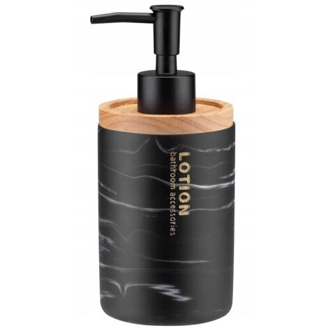 KADAX Distributeur de Savon Liquide Marbre Noir (1/5)
