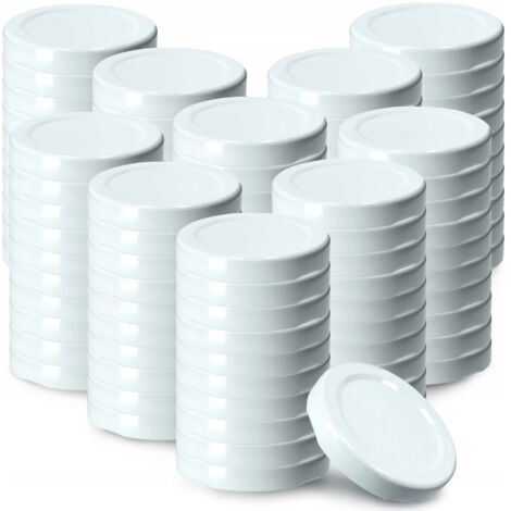 KADAX 100x couvercles Fi 53 pour bocaux, bouteilles, bouchons pour bocaux (1/5)