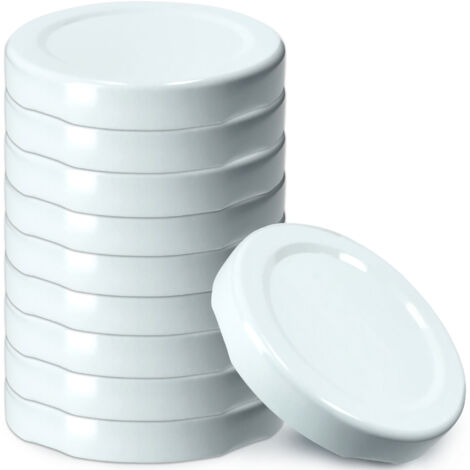KADAX 10x couvercles Fi 53 pour bocaux, bouteilles, bouchons pour bocaux (1/5)