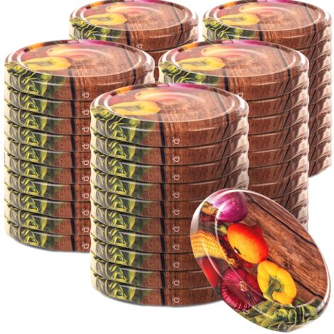 Bouchons KADAX pour bocaux Couvercles Bouchon Fi66 Bouchons pour bocaux Conserves 50x (1/5)