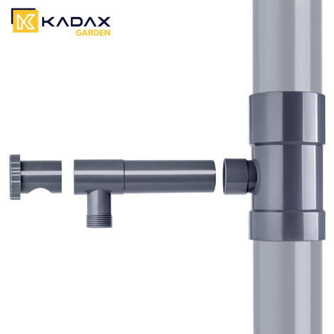 Collecteur D'eau De Pluie Avec Tamis Pour Tuyaux De Descente De 100 Mm | Rendement Augmenté | Acier Inoxydable | Tuyau Long De 0,5 M + Raccord De Baril | Collecteur De