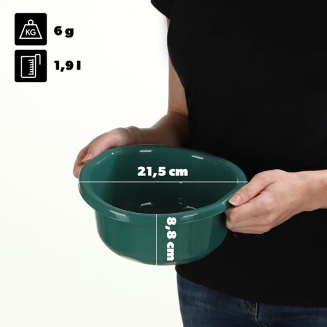 OFFSCH Bassin De Lavage Plastique Transparent Bassin