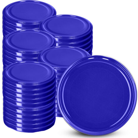Bouchons pour couvercles de bocaux Fi66, bouchon à vis, écrous de bocaux, 4 clips, 50 pièces