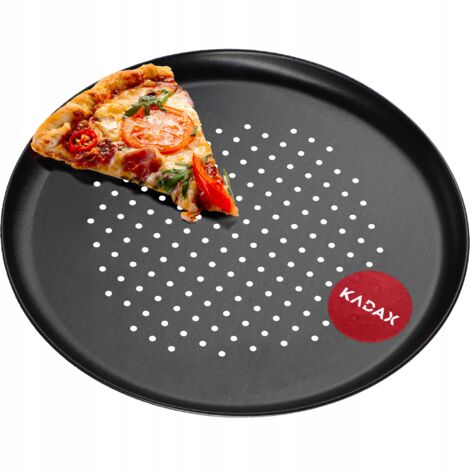 KADAX Plat de cuisson pour tartelettes à pizza, plat rond 32 cm 320 mm (1/5)