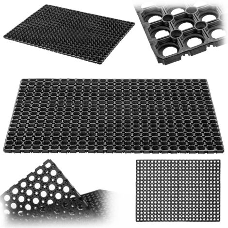 Paillasson Tapis de Chaussure d'Entrée Universel 80X50Cm Caoutchouc (1/5)