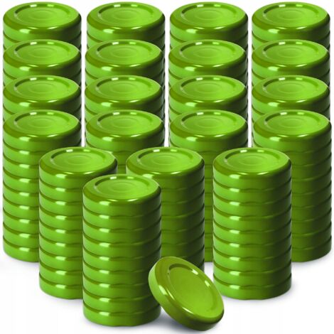 KADAX 200x bouchons pour bocaux, bouteilles Fi 43 couvercles, capsules de bouteilles (1/5)