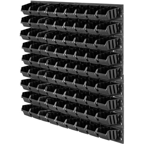 KADAX Toolboard Atelier Mur 78x78cm 81 pièces Atelier Garage Coffrets