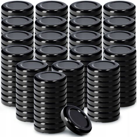 KADAX 200x bouchons pour bocaux, bouteilles Fi 43 couvercles, capsules de bouteilles (1/5)
