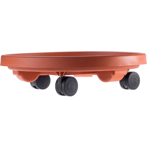 Plateau Roulettes Terre Cuite Support Pour Plantes Avec Roulettes - Plateau Roulant Pratique Pour Pots De Fleurs Support Plantes Plateau Roulettes Terre Cuite Support Pour Plantes Avec Roulettes - Plateau Roulant Pratique Pour Pots De Fleurs Support Plantes