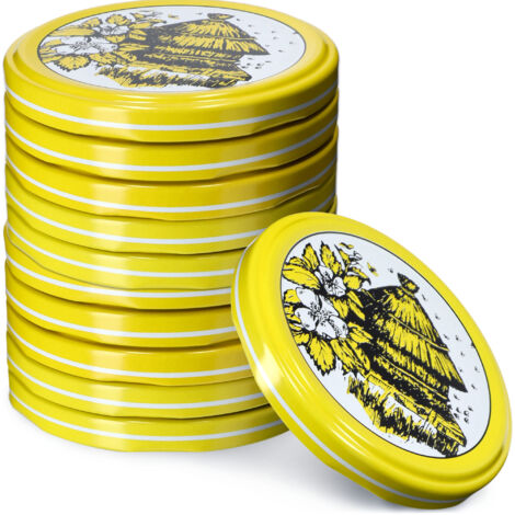KADAX 10x Jar Caps Fi 82 Caps pour bocaux couvercles conserves (1/5)