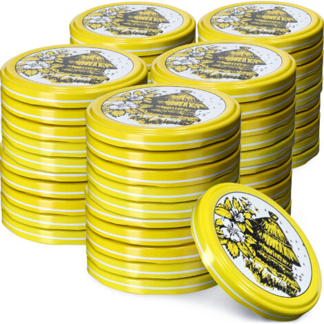 KADAX 50x Jar Caps Fi 66 Caps pour bocaux couvercles conserves (1/5)