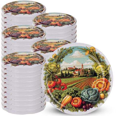 Bouchons pour couvercles de bocaux Fi82 Bouchon à vis Bouchons de bocaux 6 clips 50 pièces (1/5)