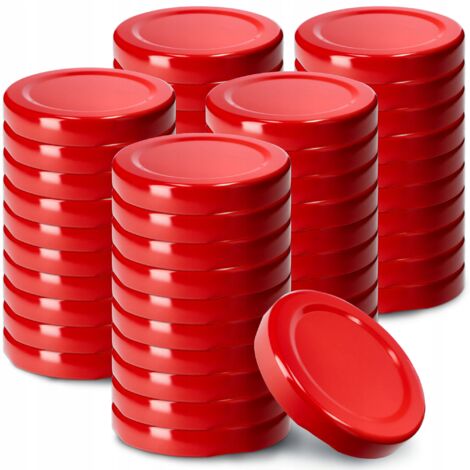 KADAX 50x couvercles Fi 53 pour bocaux, bouteilles, bouchons pour bocaux (1/5)